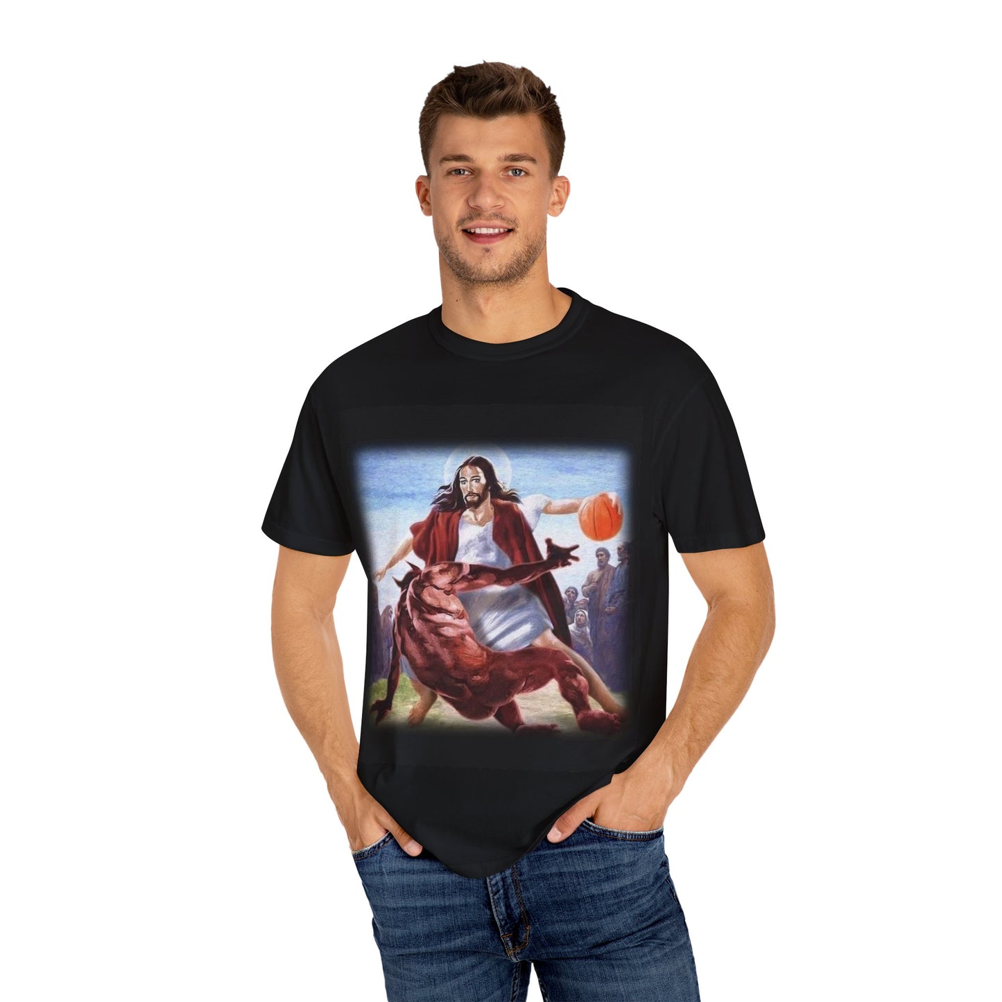 Jesus Basketball T-Shirt